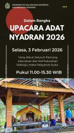 Pengumuman Nyadran 2026